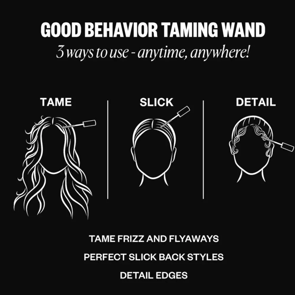 🌻 IGK Good Behavior Frizz Control Hair Wand New FullSz
